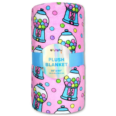 Plush Blanket | Bubblegum Fun