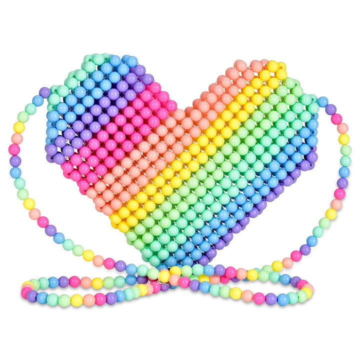 Heart Bead Crossbody Bag