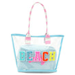 Clear Beach Tote Set