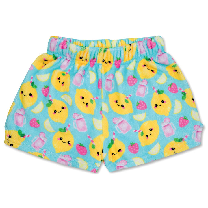 Plush Shorts | Strawberry Lemonade