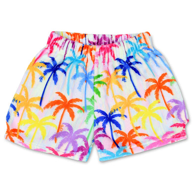Plush Shorts | Palm Trees