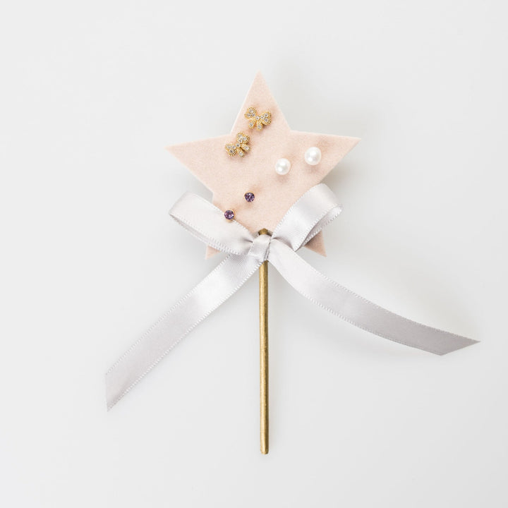 Petite Pennant Earring Set | Bow