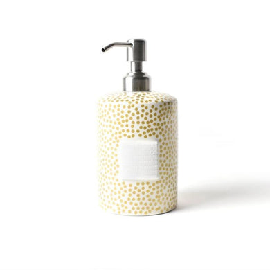 Mini Cylinder Soap Pump | Gold Dot