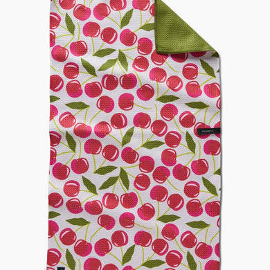 Geometry Double Sided Tea Towel | Cherry Chic