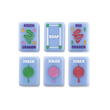 Amahj Tile Set • Blue