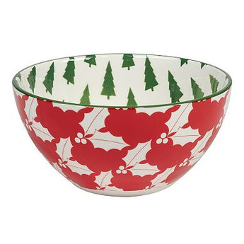 Holly Bowl | Green Trees