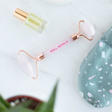 Face Stone Roller | Pink + Rose