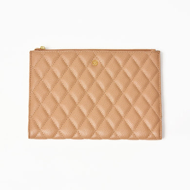 Quilted Organizer | Camel