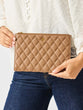 Quilted Organizer | Camel