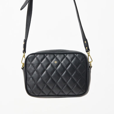 Quilted Crossbody | Black