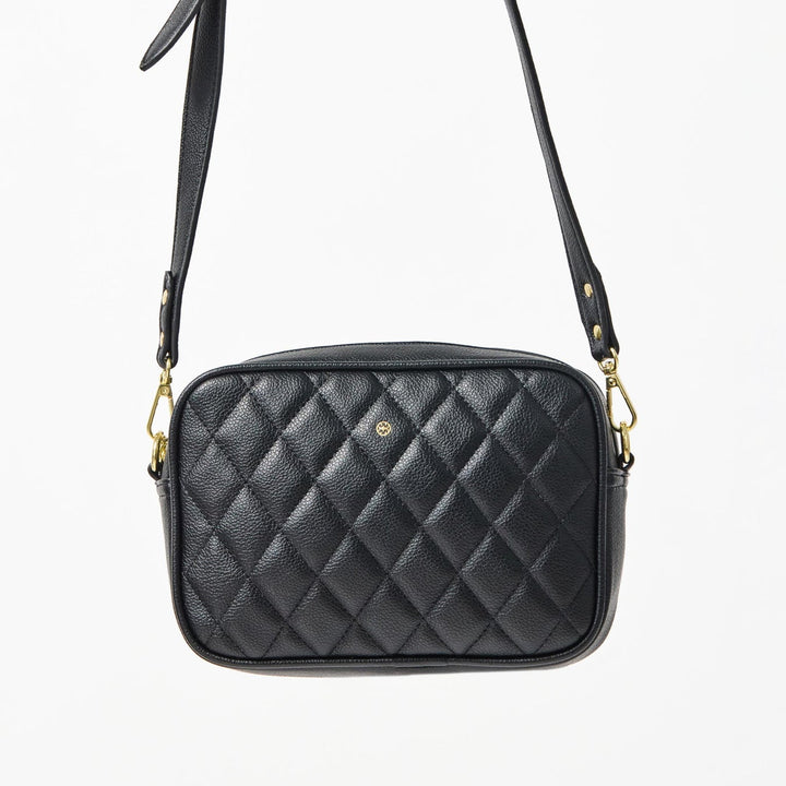 Quilted Crossbody | Black