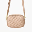 Quilted Crossbody | Tan