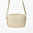 Quilted Crossbody | Tan