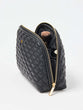 Quilted Essentials Pouch | Black