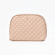 Quilted Essentials Pouch | Tan