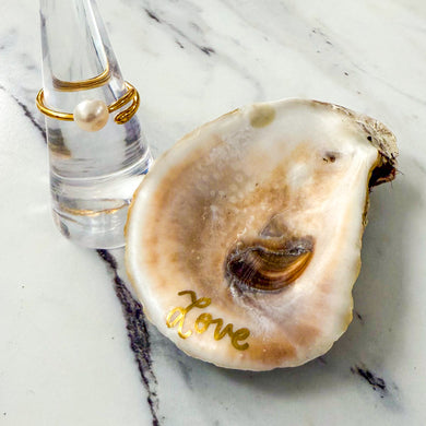 Oyster & Ring Set | Pearl
