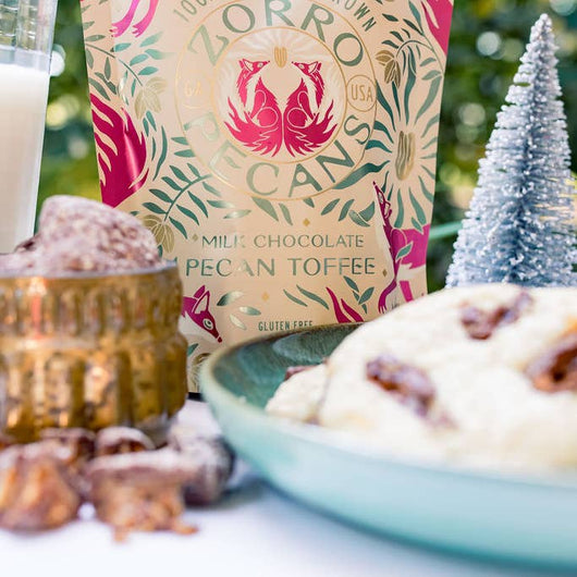 Zorro Pecans | Milk Chocolate Toffee