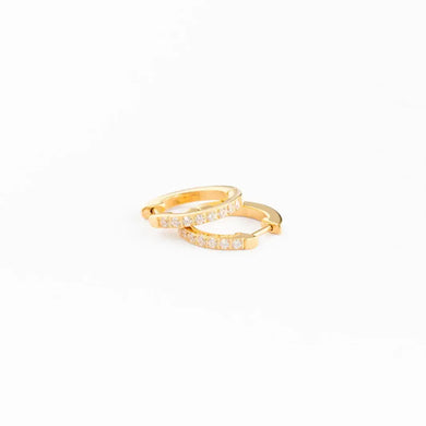 Gem Hoop | Gold