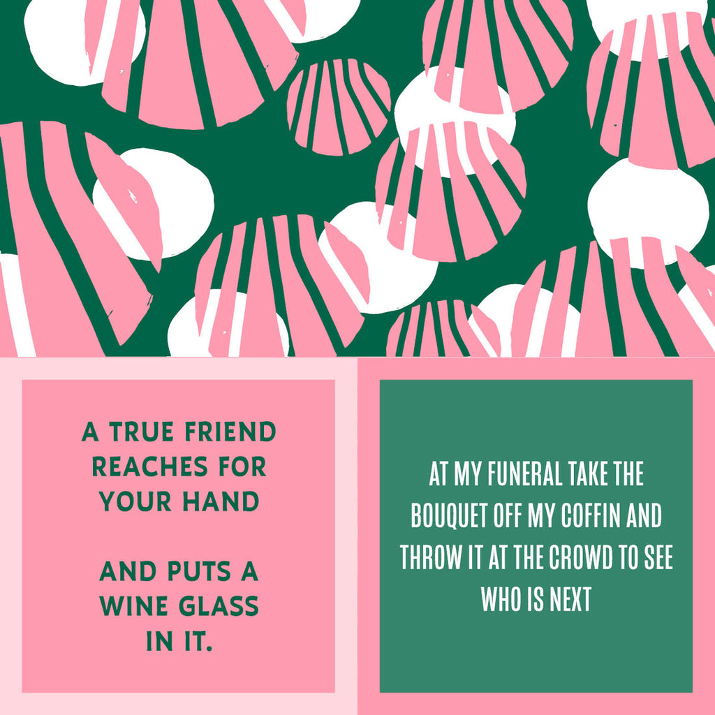 Drinks on Me Napkin | True Friend