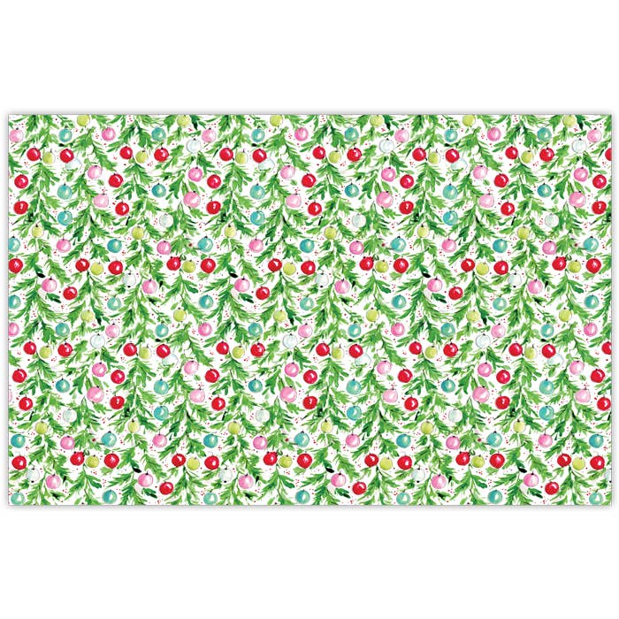 Green Garland Placemats