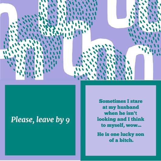 Drinks on Me Napkin | Please Leave