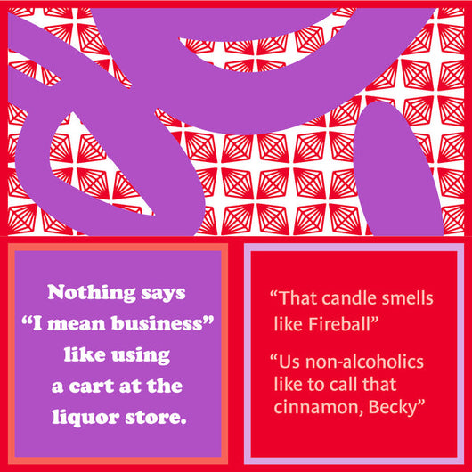 Drinks on Me Napkin | Fireball