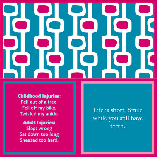 Drinks on Me Napkin | Life is Short