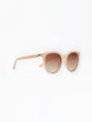 Sarah Sunglasses | Cashmere