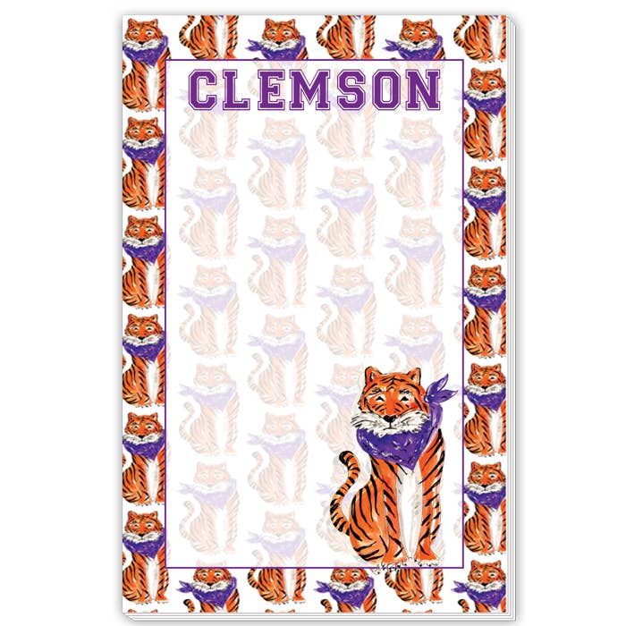Clemson Large Notepad