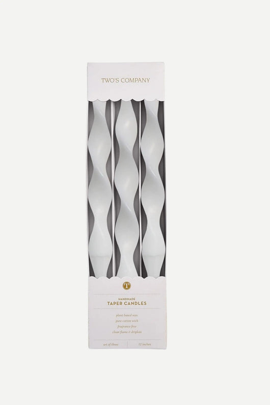 Twist Taper | White