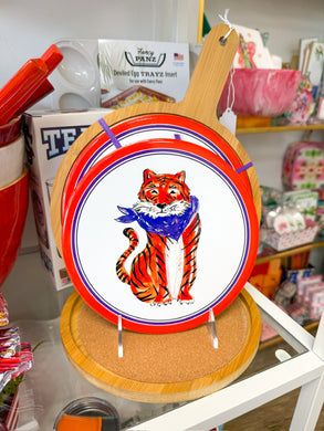 Purple Tiger Cheeseboard + Trivet