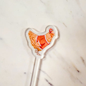 Gamecock Stir Sticks | Set of 4