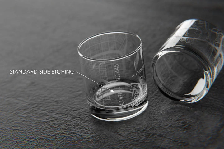 Home Town Rocks Glass