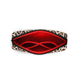 Essentials Pouch • Leopard + Red