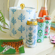 Ice Bucket- Flora Blue