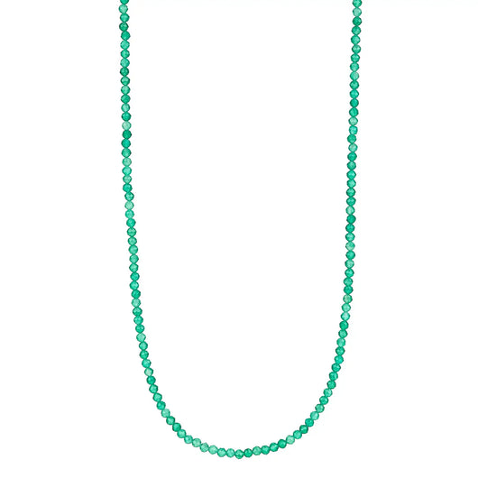 Emerald Beaded Necklace