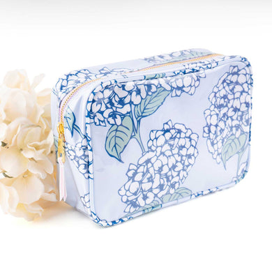 Hydrangea Cosmetic Bag