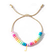 Rainbow Initial Bracelet