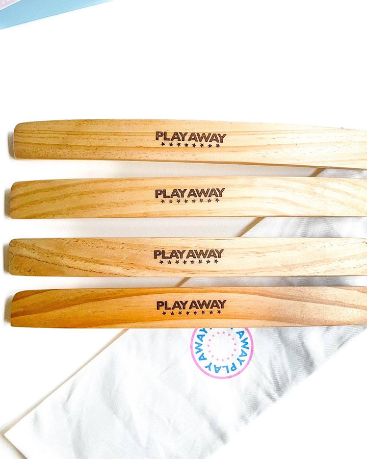 Wooden Card Rack | Set of 4