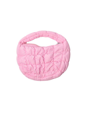 Mini Quilted Purse | Light Pink