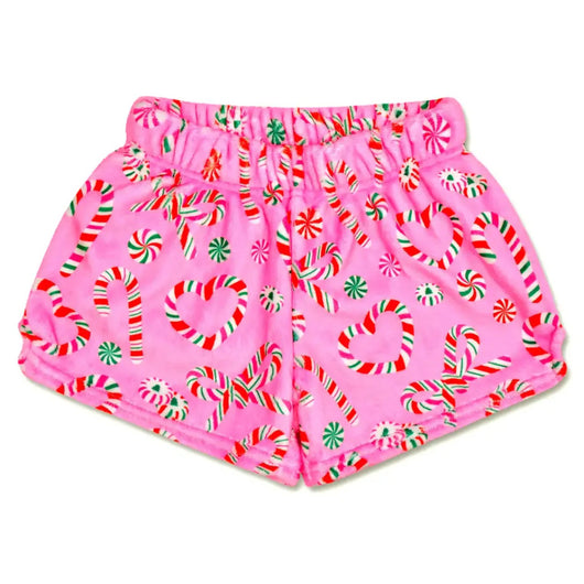 Youth Large Plush Shorts | Merry Mints