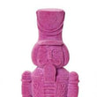 Flocked Nutcracker | Purple