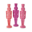 Flocked Nutcracker | Purple