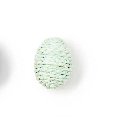 Raffia Eggs | Green