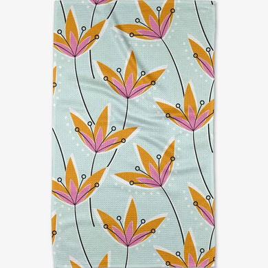 Geometry Kitchen Towel | Retro Floral