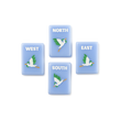 Amahj Tile Set • Blue