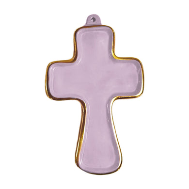 Athens Cross Ornament | Lilac