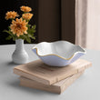 Carola Small Round Bowl | Periwinkle