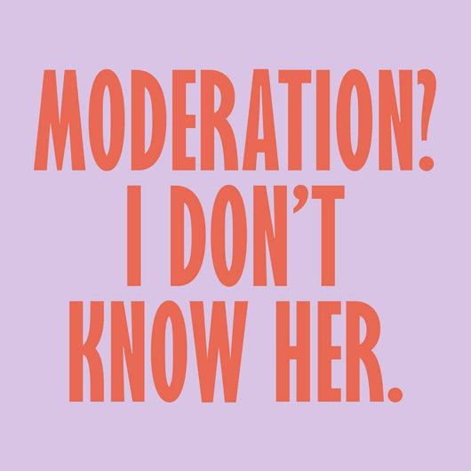 Moderation Cocktail Napkins
