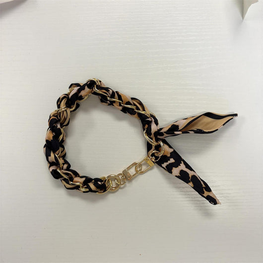 Selene Bag Charm • Leopard